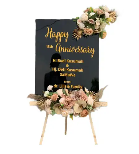 Papan Bunga Akrilik Pucangsawit